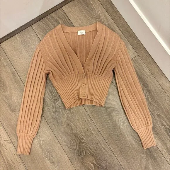 Aritzia Wilfred New Plunge Front Cardigan - Picture 2 of 5